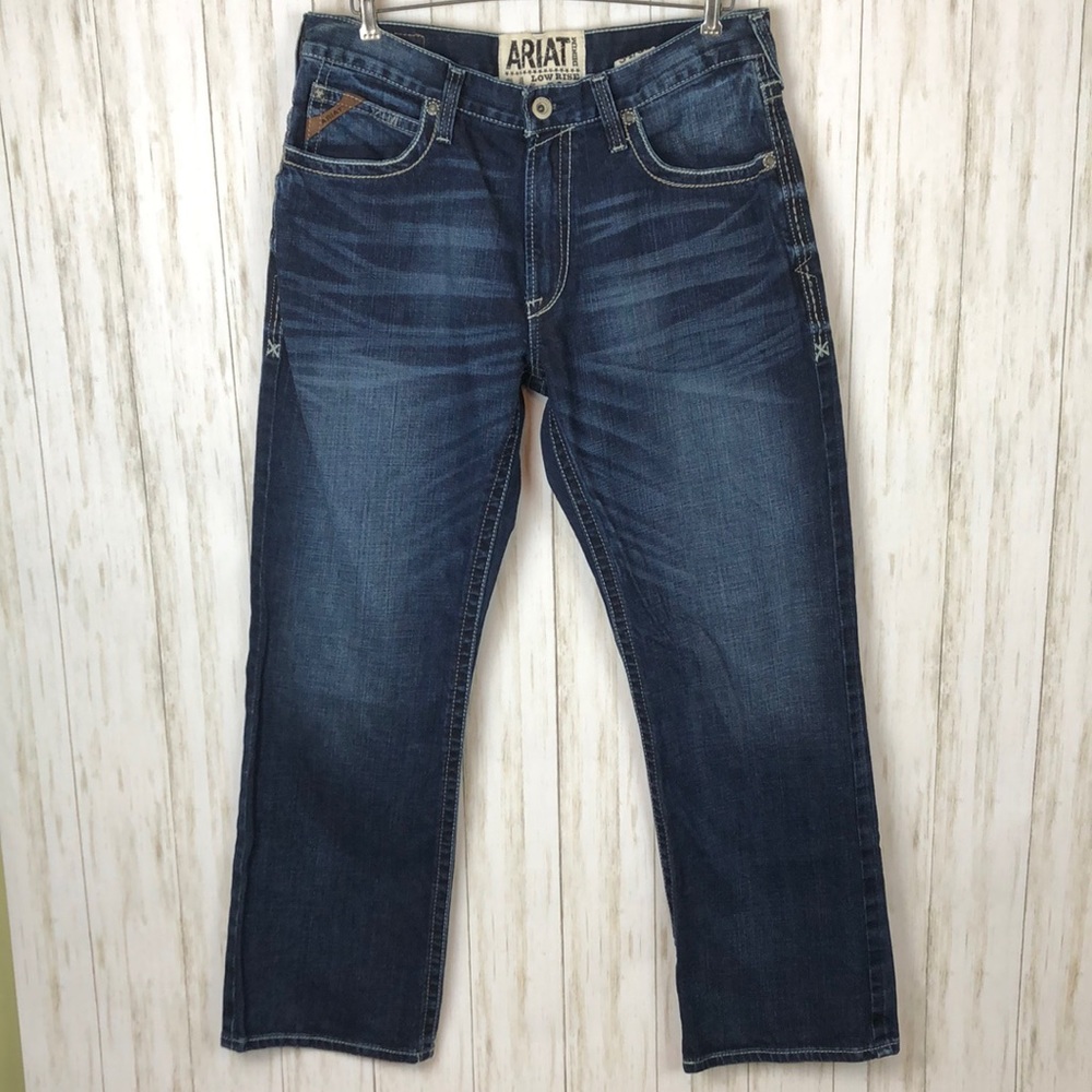 Ariat M4 Low Rise Boot Cut Stretch Jeans 34x32